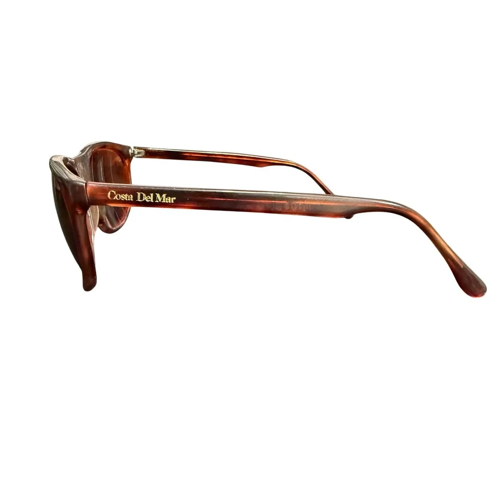 Vintage Costa Del Mar Mirage MI-10 Sunglasses Tortoise Shell Brown Lens